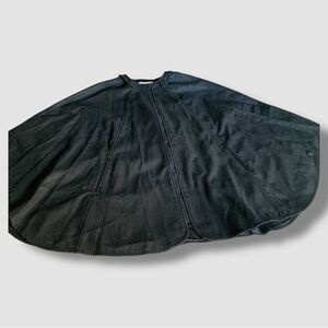 SOLD! Wildflowers Black Cape Jacket One Size